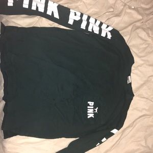 PINK green long sleeve shirt